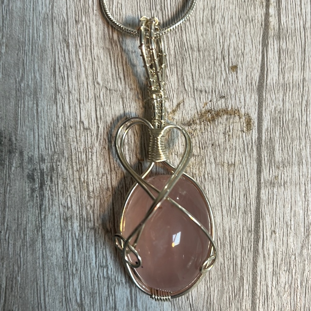 Rose Quartz necklace